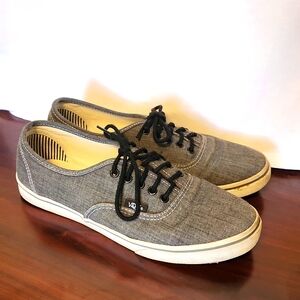 VANS Off the Wall Gray Men's 7 / Women's 8.5 Sneakers